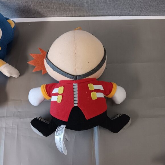 Sonic Hedgehog Dr Robotnik Eggman Plush Lot Sega Video Game Stuffed Animals - Picture 7 of 11